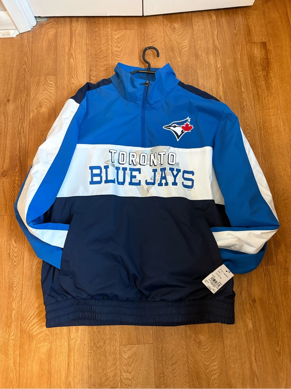 Toronto Blue Jays Men's Pullover Windbreaker